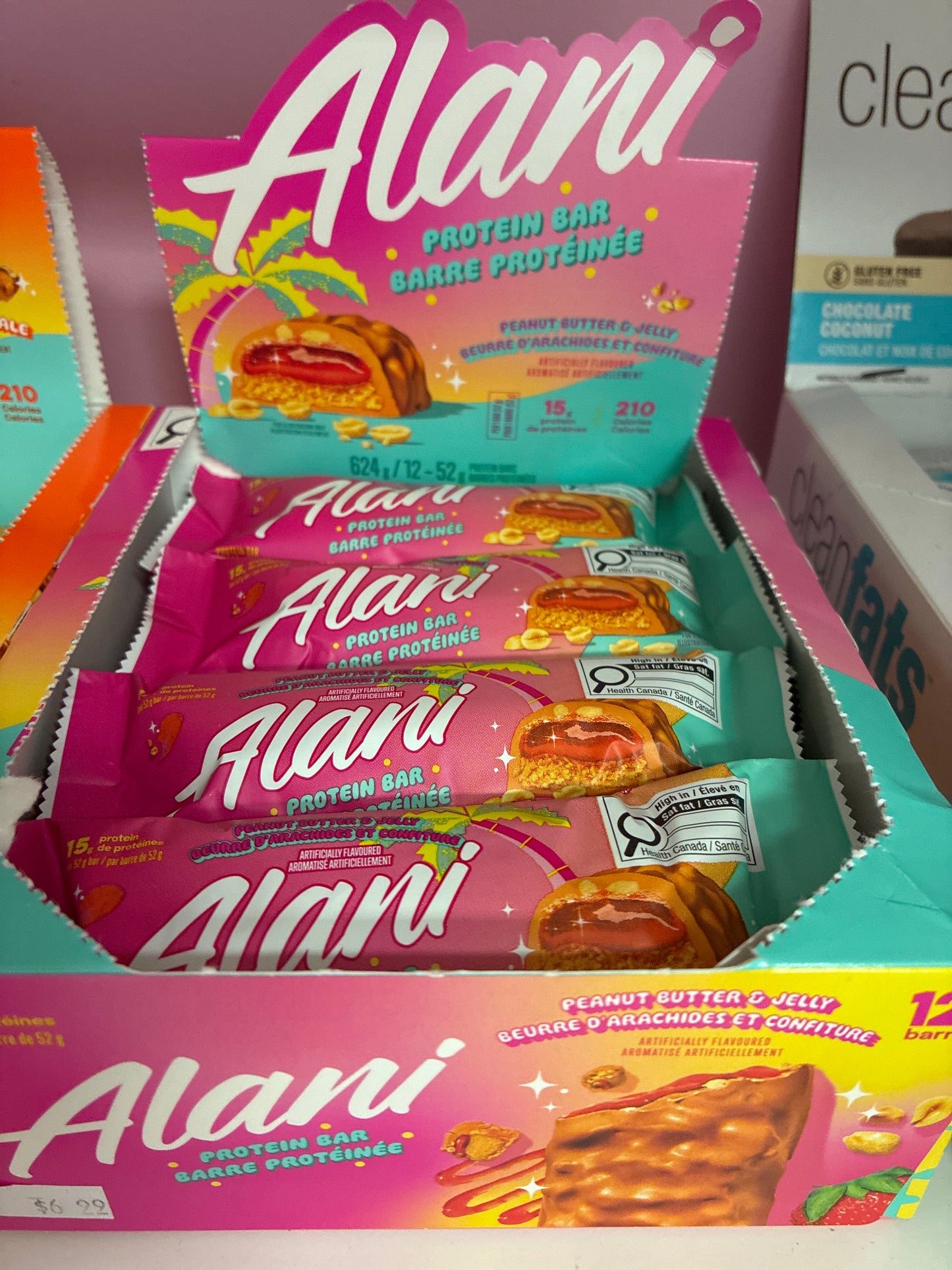 Alani protein bar peanut butter and jelly
