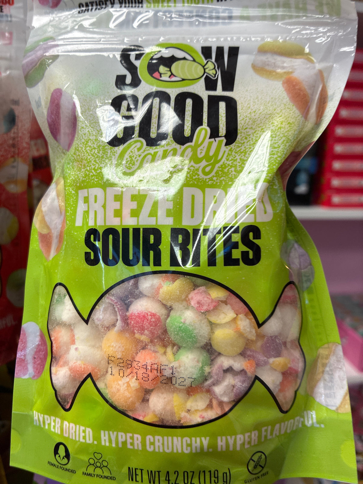 Sow good freeze dried sweet spheres