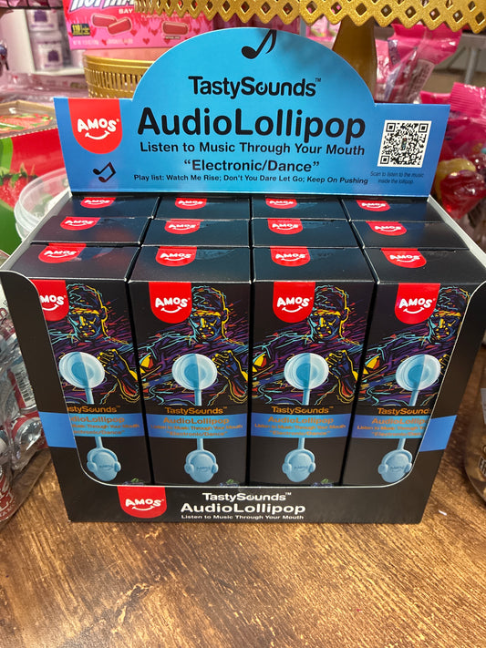 Audio lollipop Blueberry Flavour
