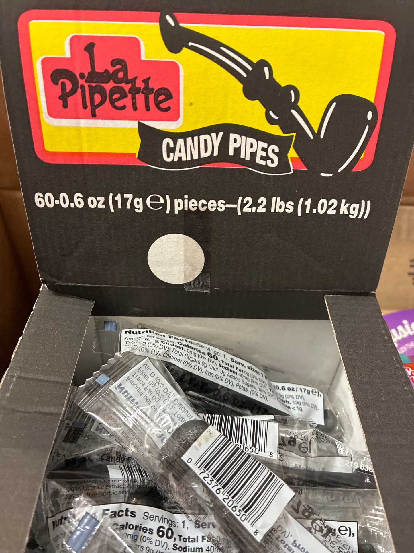 La pipette candy pipes