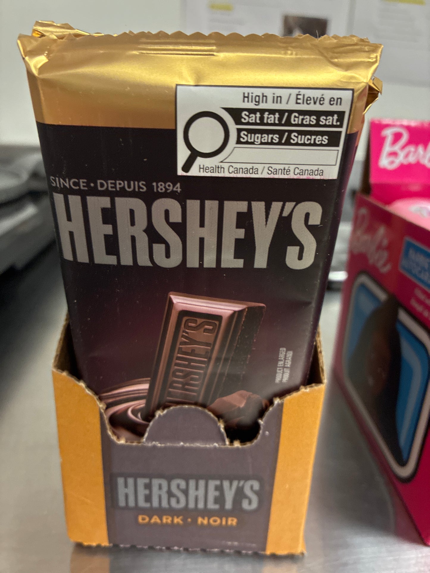 Hershey dark chocolate