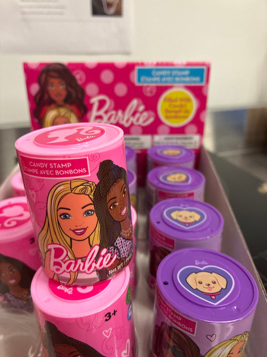 Barbie candy stamp