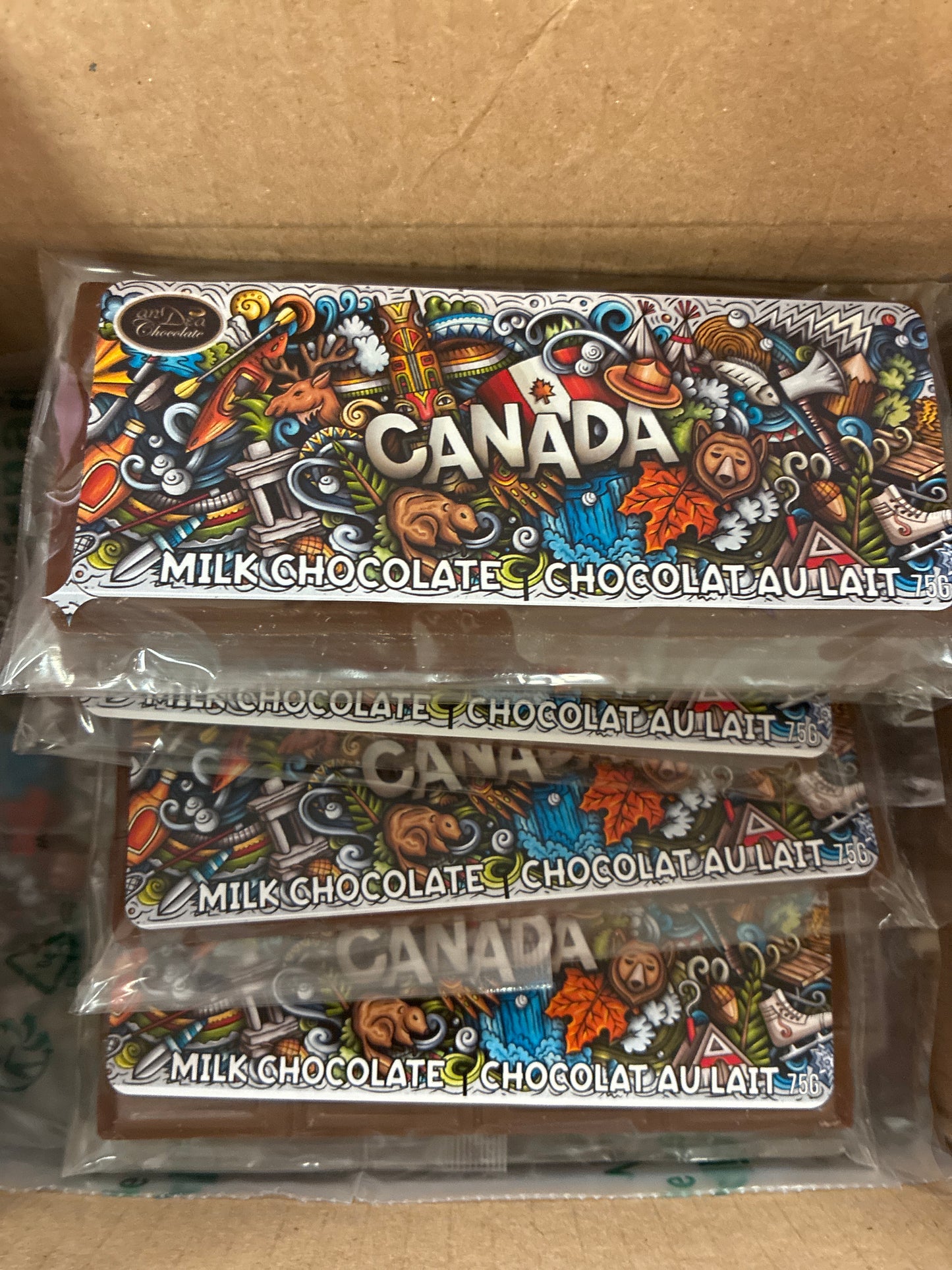 O Canada 75g Chocolate Bar