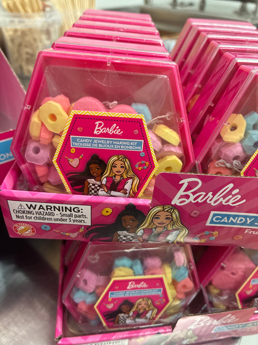 Barbi jewelry making kit candy