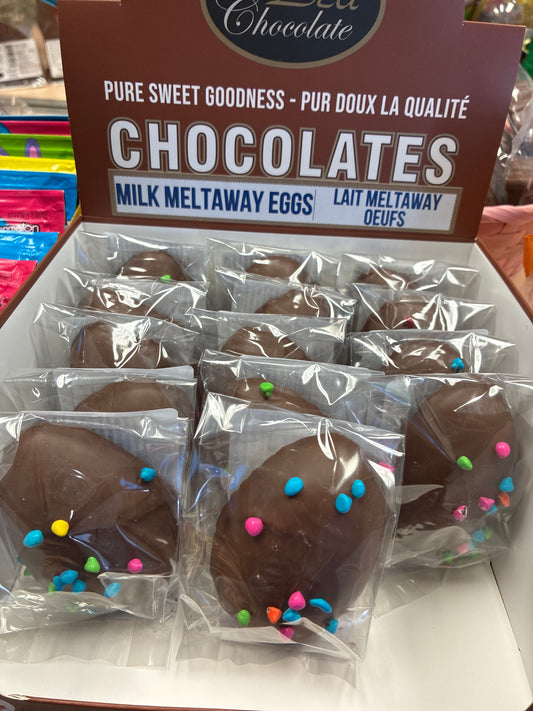 Milk meltaway egg