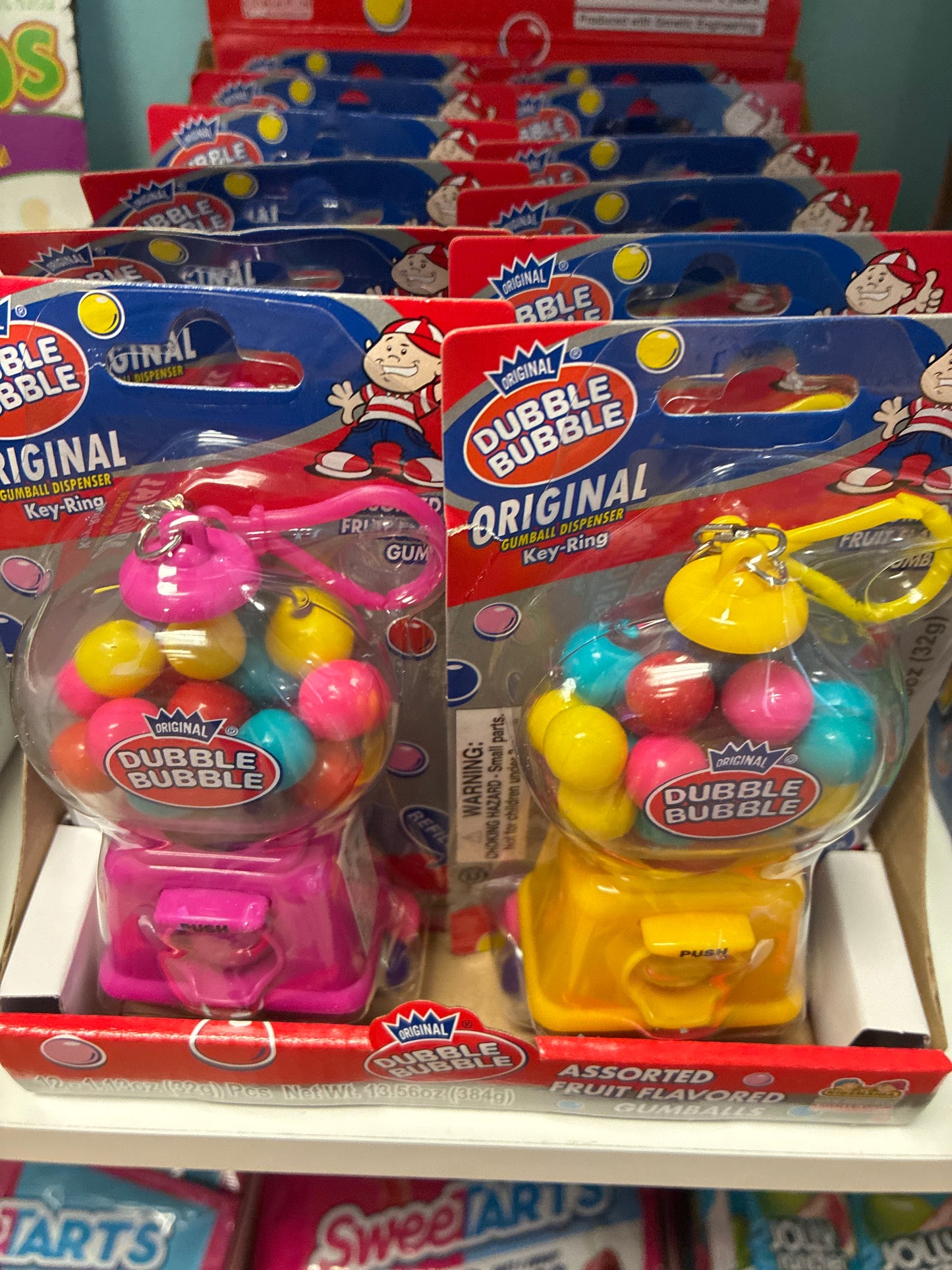 Dubble bubble key ring