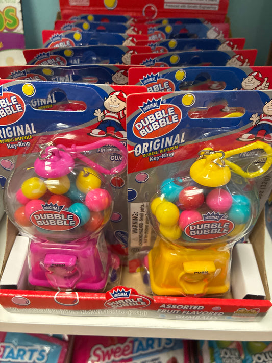 Dubble bubble key ring