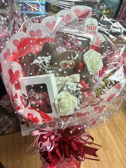 Valentine The Velvet Elan Bouquet