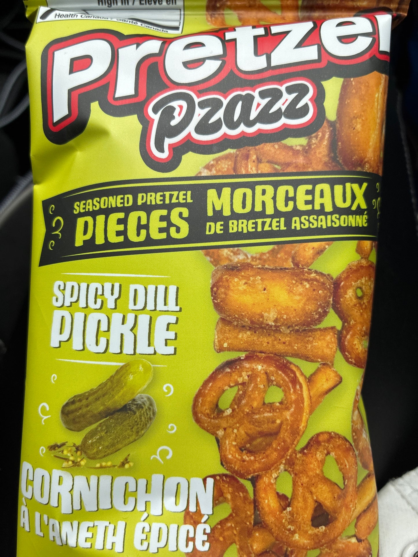 Pretzel spicy dill pickle 56g