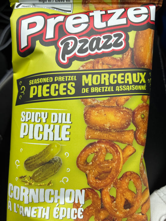 Pretzel spicy dill pickle 56g