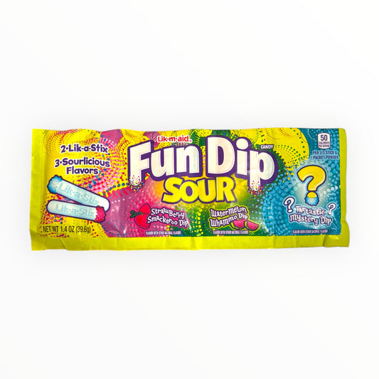 Fun Dip Sour - Strawberry & Watermelon 39.6g