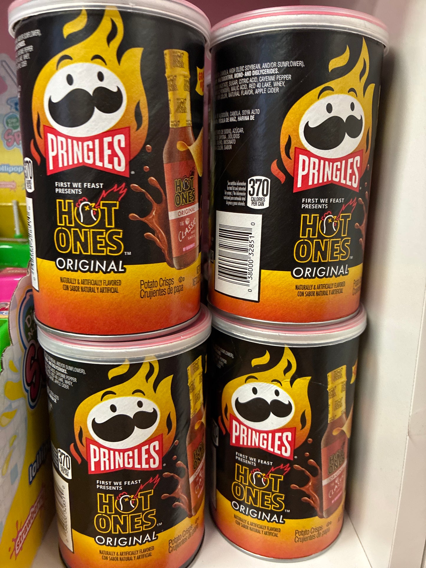 Pringle hot ones