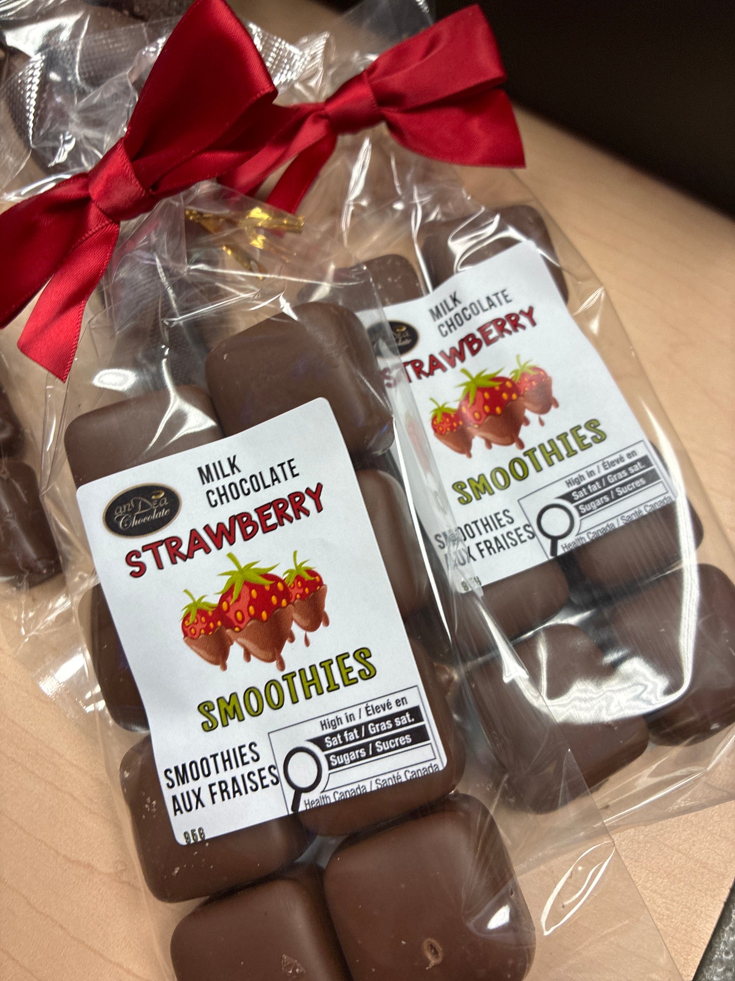 Strawberry smoothie 8pc gift bag