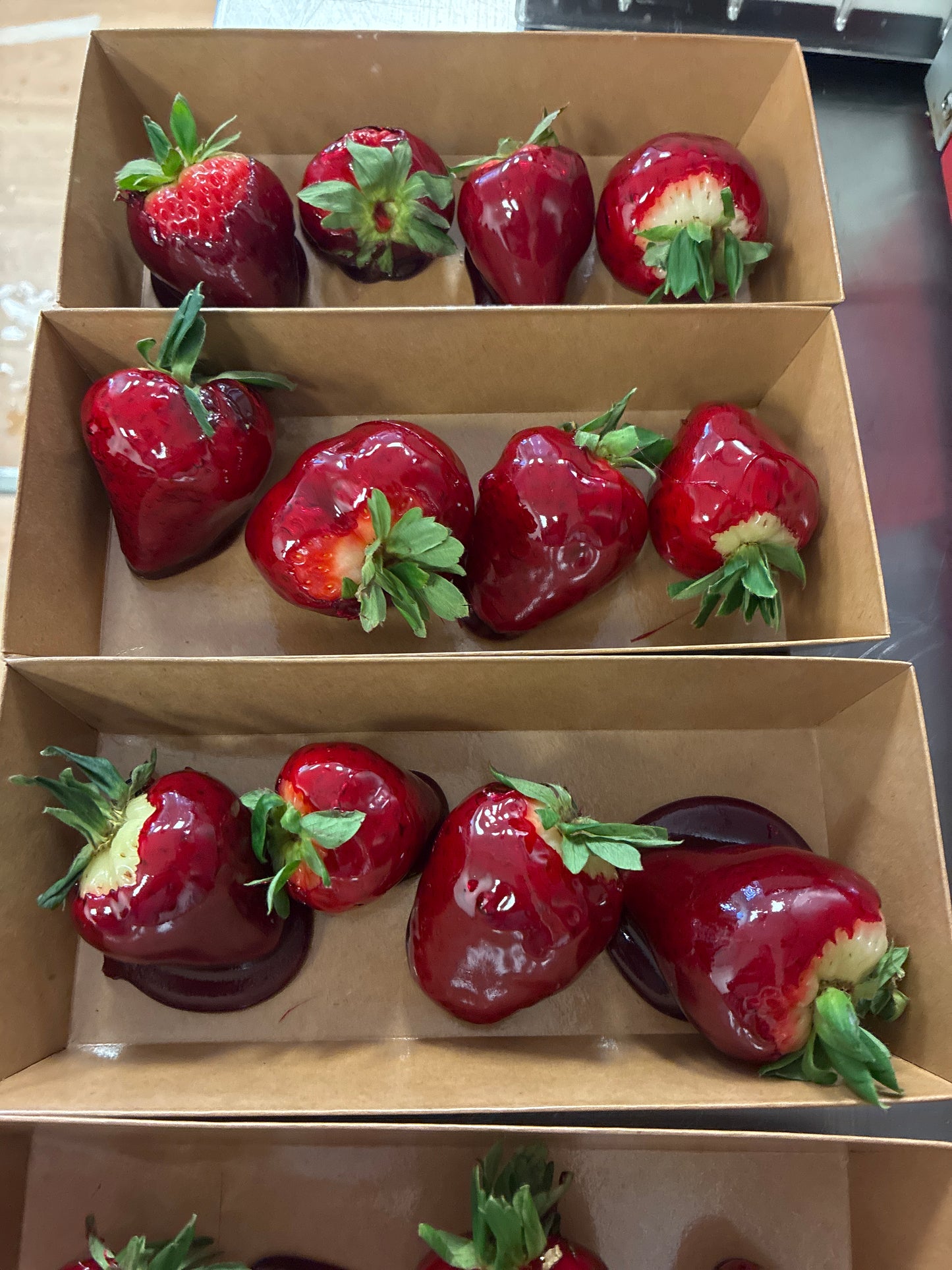 Candy strawberries