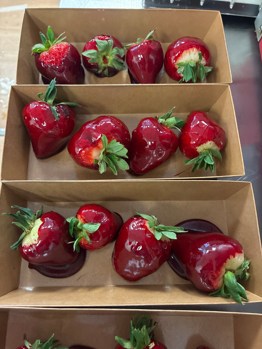 Candy strawberries