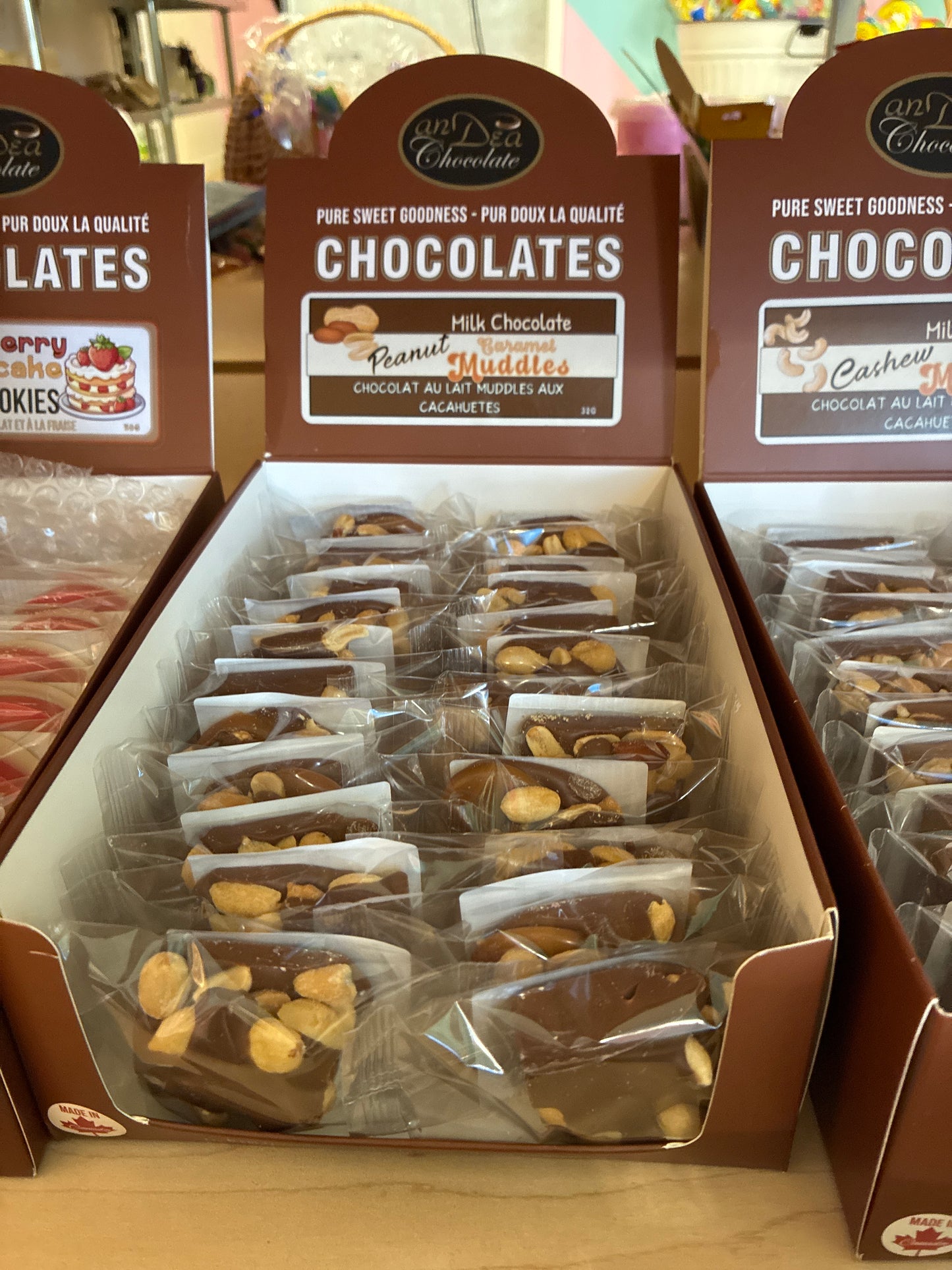 Muddles peanut caramel