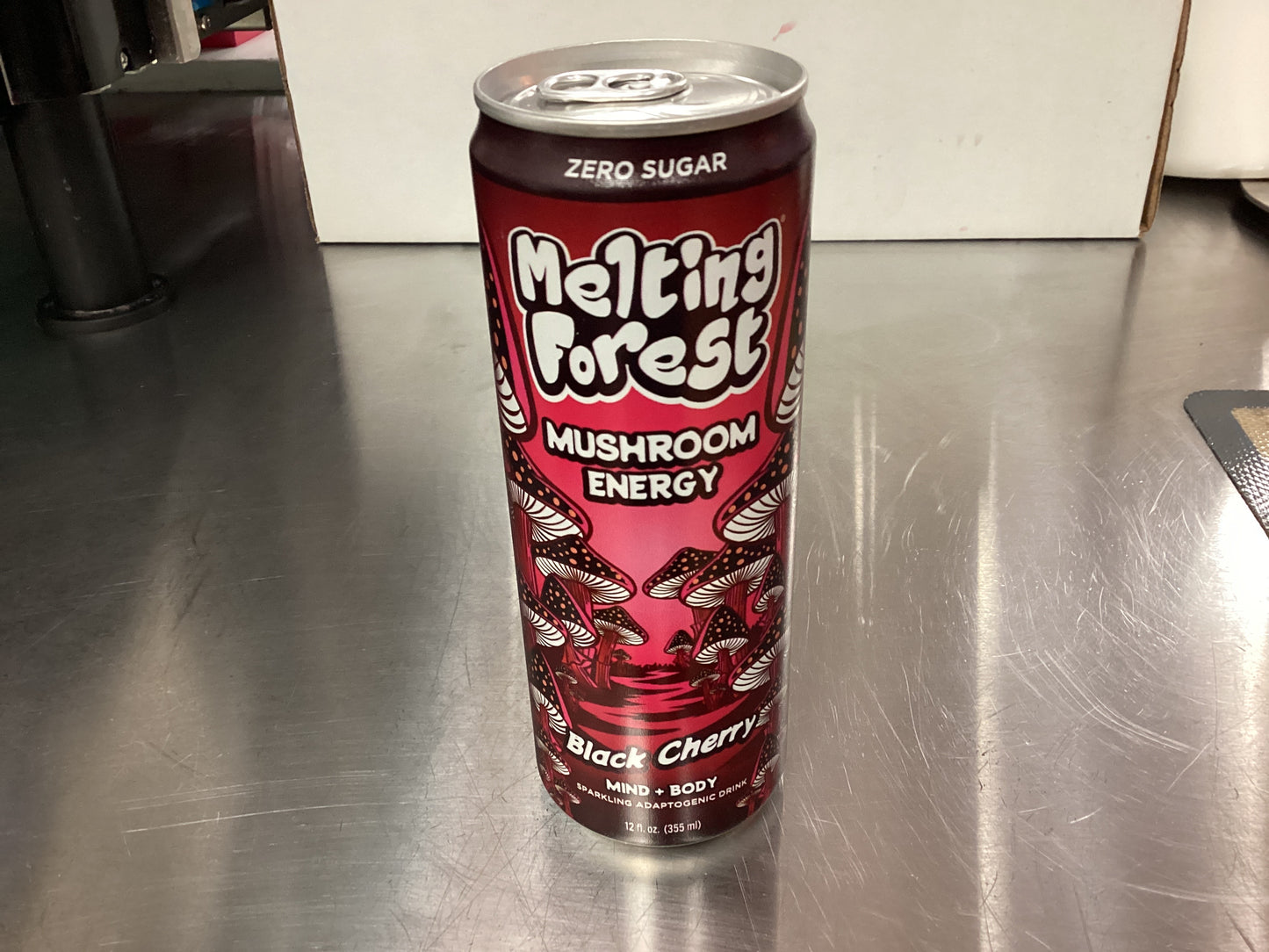 Melting Forest Mushroom Energy Black Cherry 355ml