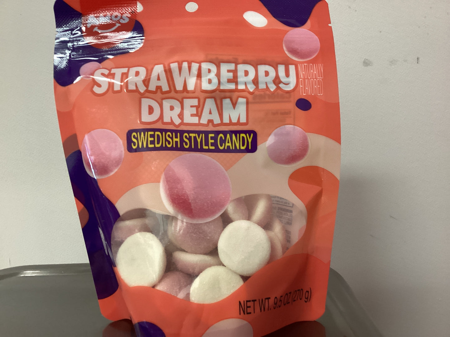 Amos Strawberry Dream Swedish Style Candy 270g