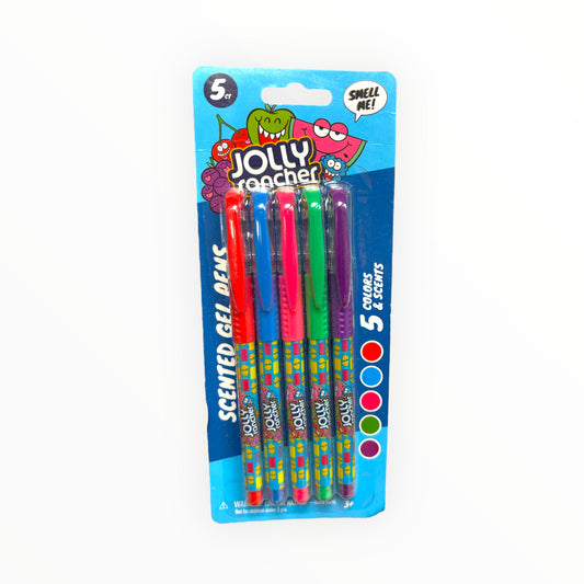 Scented Gell Pens - Jolly Rancher - 5 colors & scents