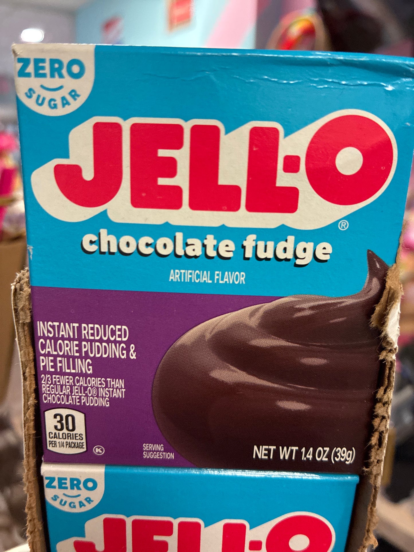 Sugar free Jello chocolate fudge