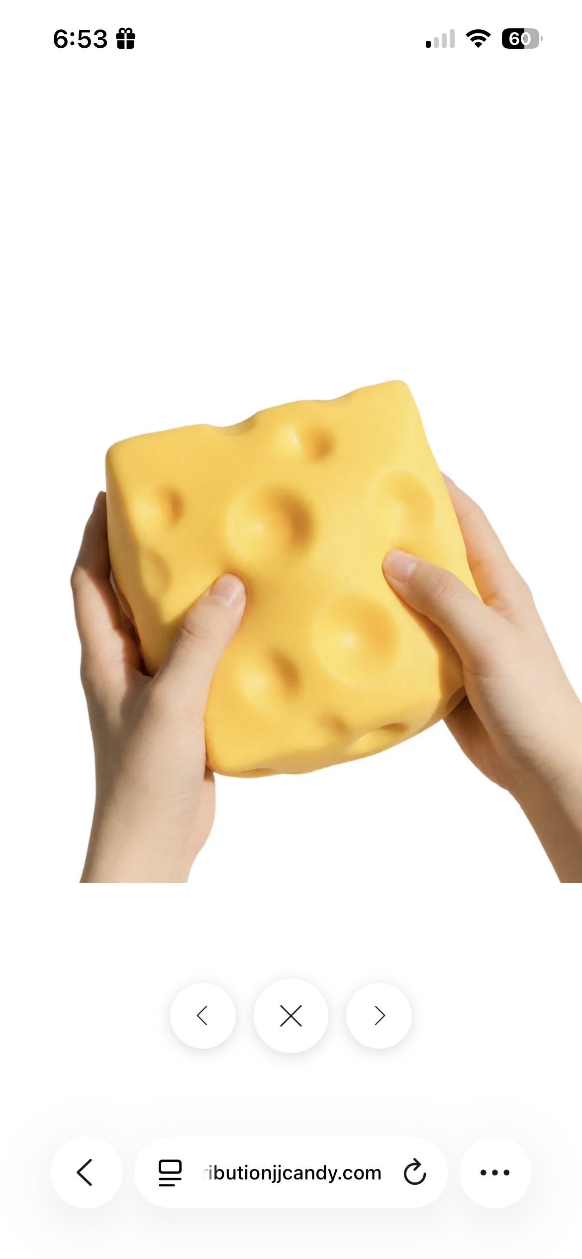 Super cheese squishy