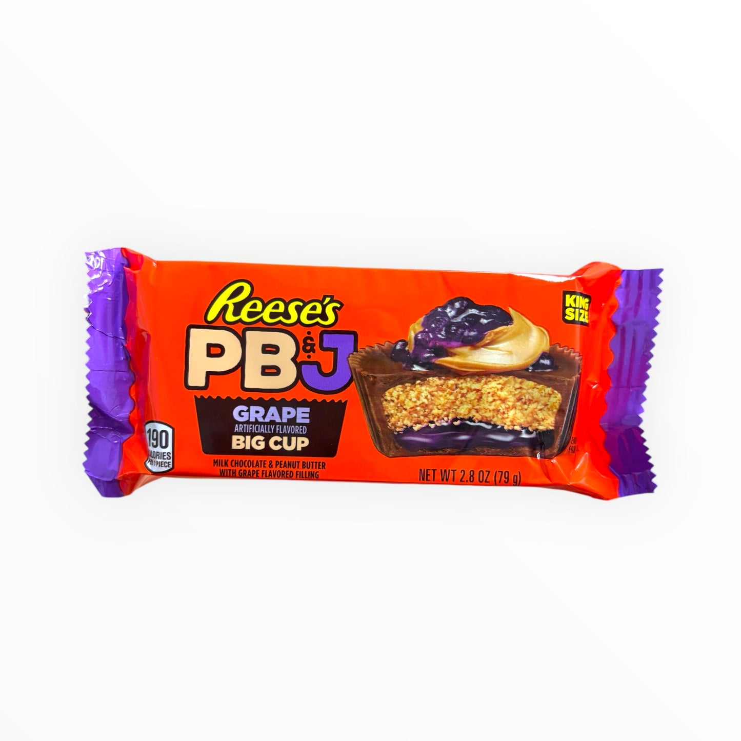 Reese’s PB&J Grape Big Cup - King size 79g