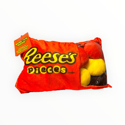 Reese’s Pieces Pillow - More Fun Inside (6 reeses pieces inside)