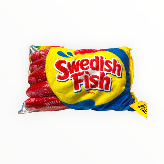 Swedish Fish 3D Packaging Pillow - Unzip for more fun (Fish inside pillow)