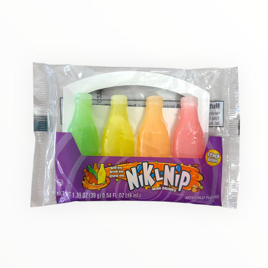 Nik-L-Nip Original Wax Bottles 4 Pack 39g