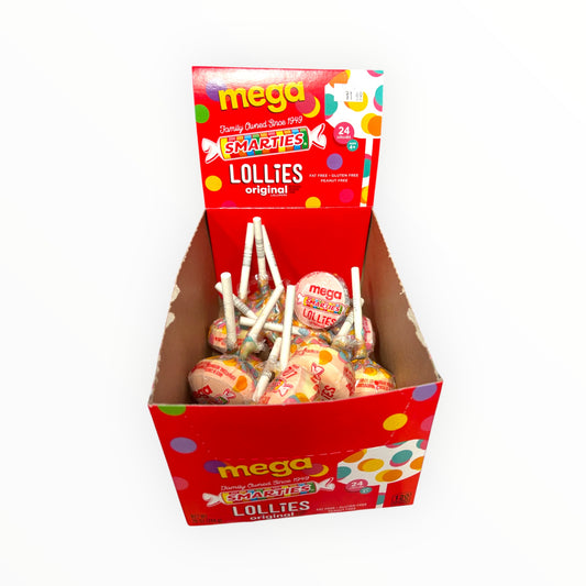 Mega Lollipop SMARTIES 31g - 1 Unit