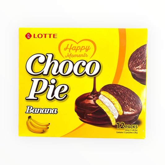 Tarte au chocolat et banane 12 x 28 g