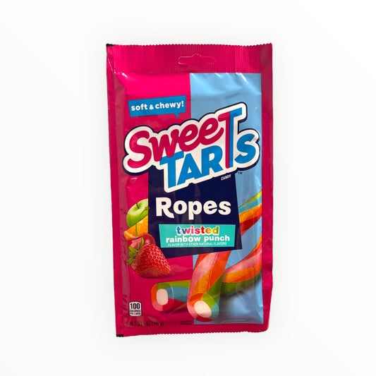 Sweet Tarts Ropes Twisted Rainbow Punch 141g