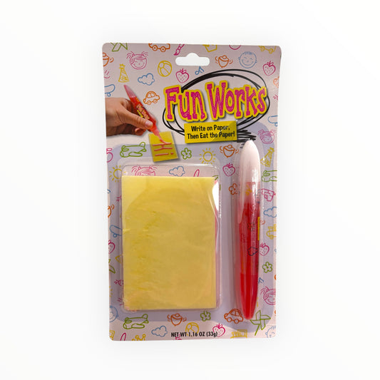 Fun Works - Write On Paper, Then Eat the Paper! 33g