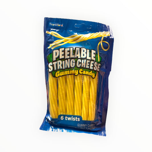 Peelable String Cheese - Gummy Candy ( fruit flavour) 113g
