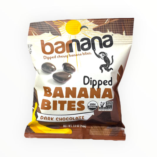 Banana Bites Dark Chocolate 40g