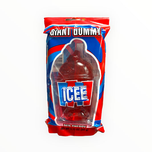 Giant gummy ICEE RedCherry or Blue Rasberry Surprise 60g