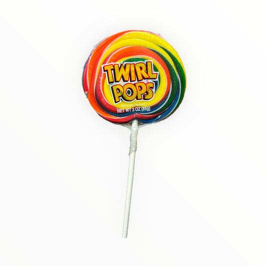 Twirl Pops Round 85g