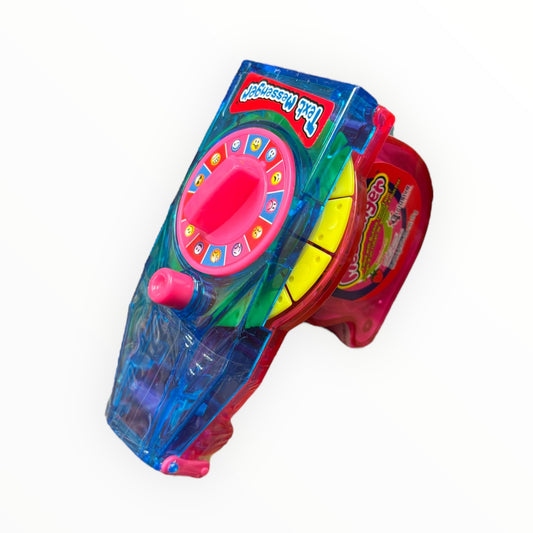 Text Messenger Filled with Bubble Gum Tape Surprise Flavor 35g