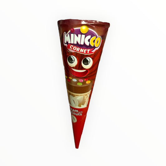 MiniCo Cornet Cream with Hazelnuts 25g