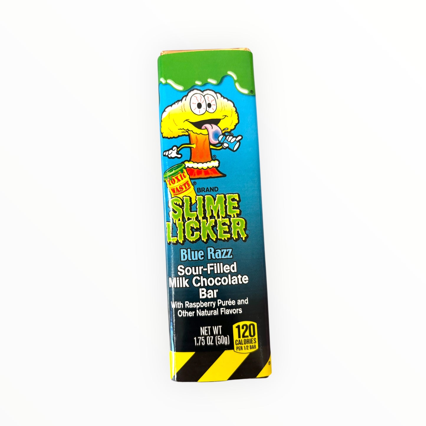 Blue Razz Sour-Filled Milk Chocolate Bar SLIME LICKER 50g