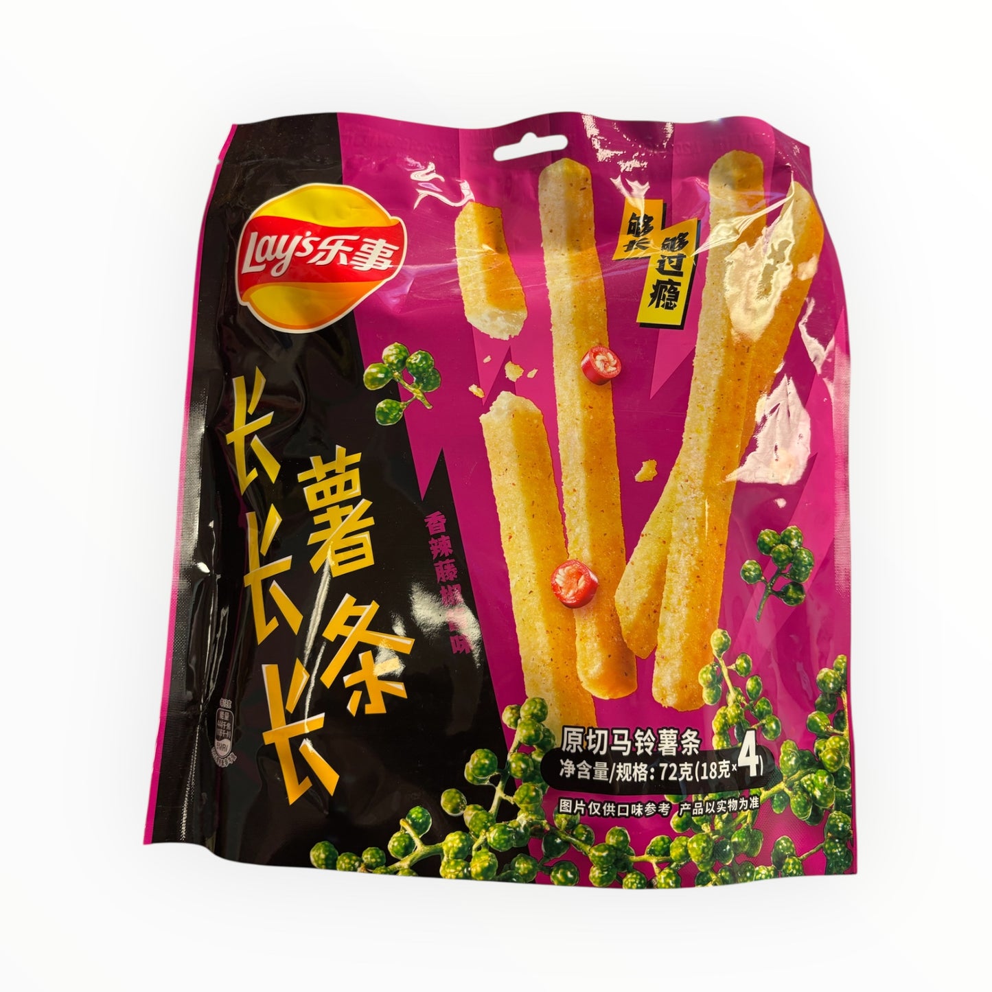 Lay’s Long French Fries (Spicy rattan pepper sauce flavor) 72g