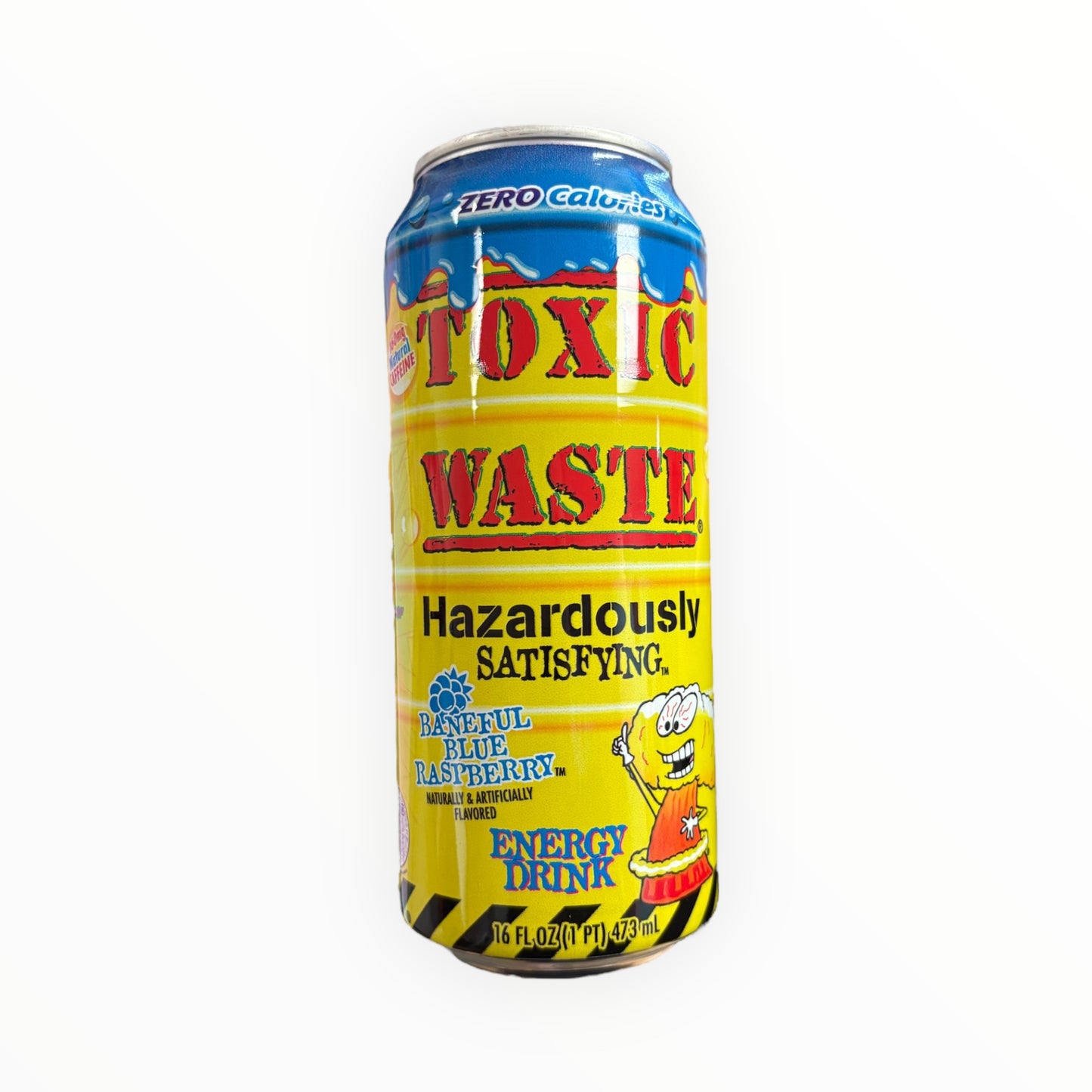 Boisson énergisante Toxic Waste - Framboise bleue 473 ml