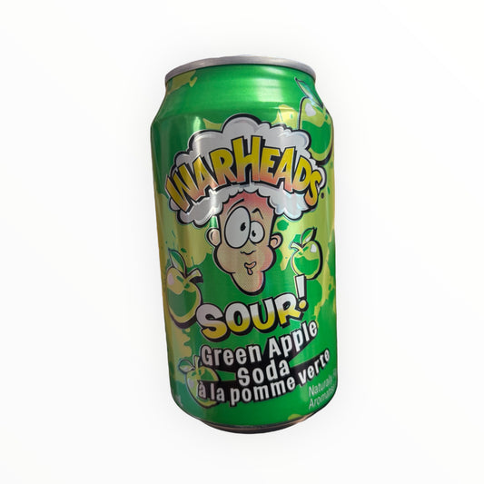 WarHeads Green Apple Soda 355ml