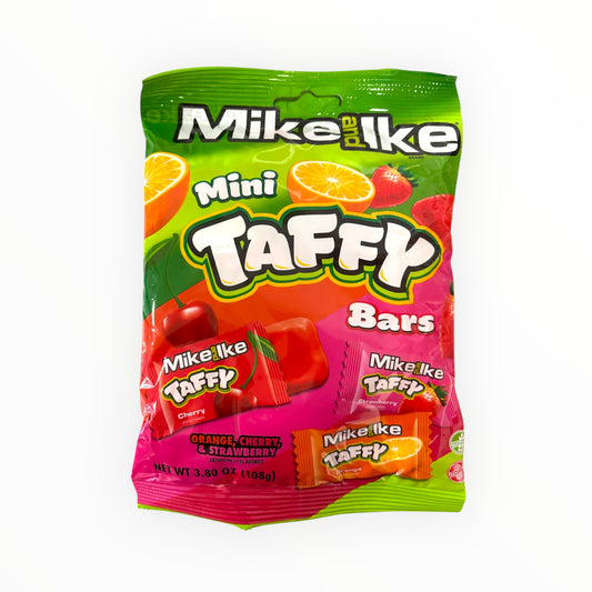 Mike & Ike Mini Taffy Bars 108g