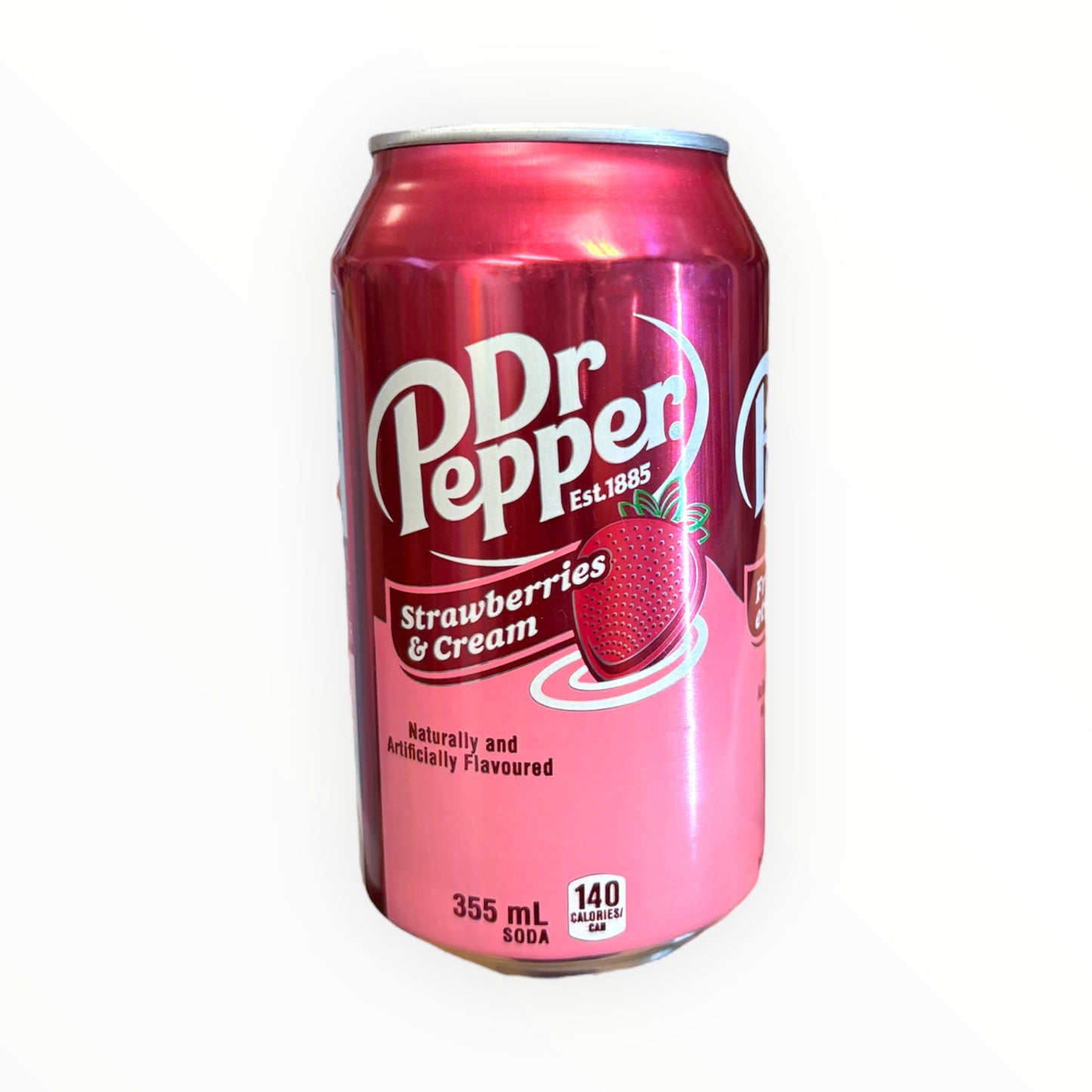 Strawberries & Cream Dr Pepper 355ml