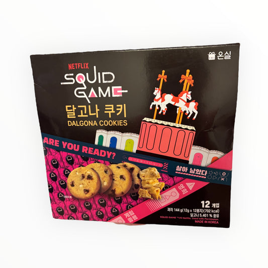 Squid Game Dalgona Cookies