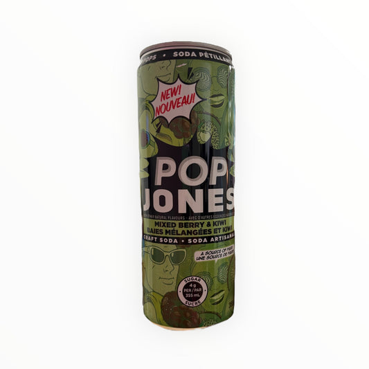 POP Jones Mixed Berry & Kiwi 355 ml