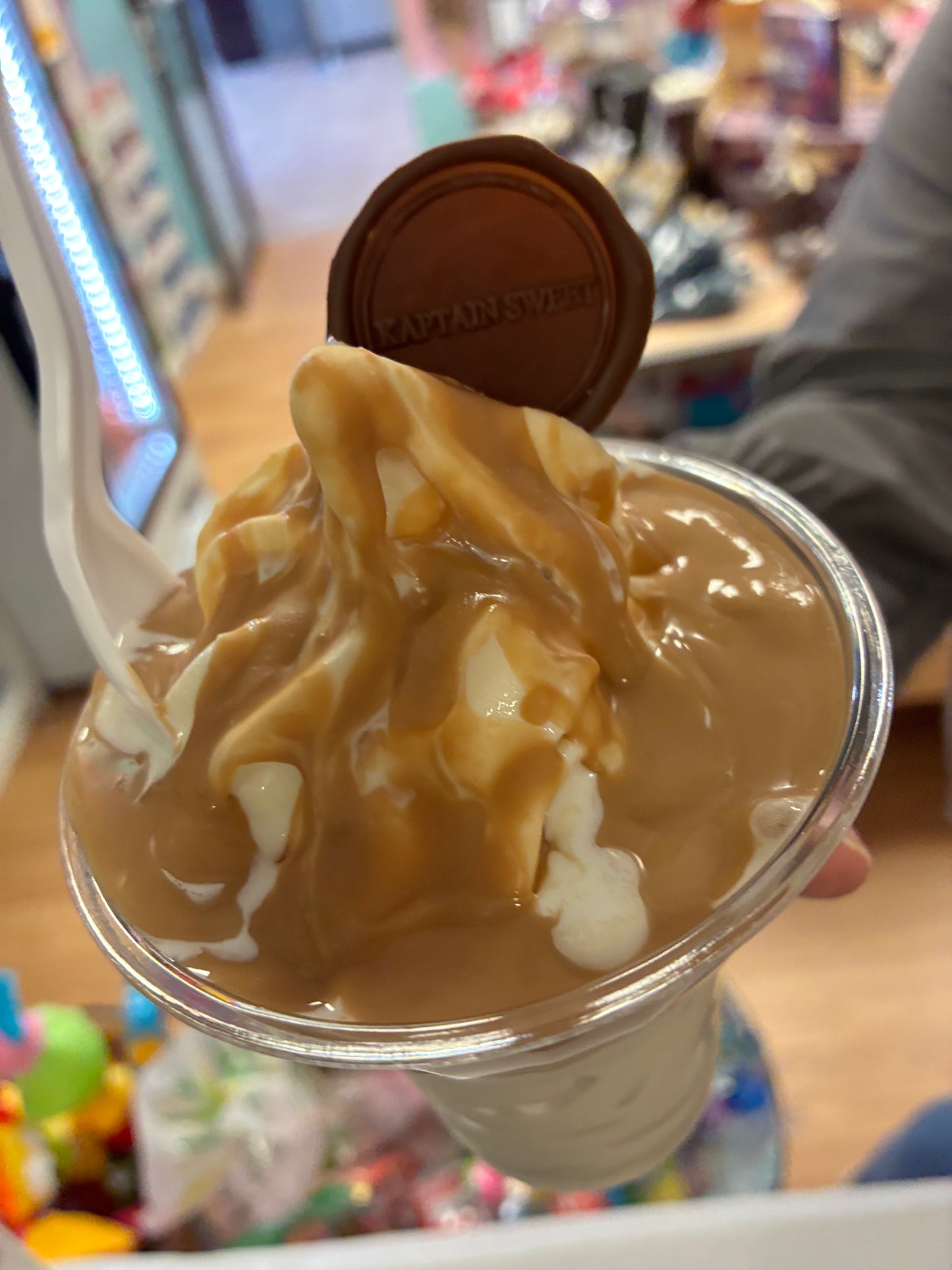 Ice cream dip